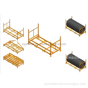 Heavy Duty Scale Folding Metal Stackable Truck Tire Rack